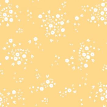 Ladybug Mania – Y3176-67 Small Floral Light Gold